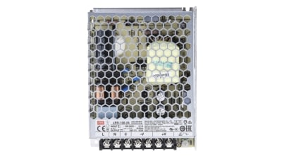 Fuente de Poder Mean Well 24V 4,5A 108W LRS-100-24