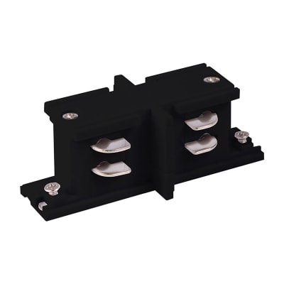 Unión para Riel Trifásico Cuadrado Recta Negro1