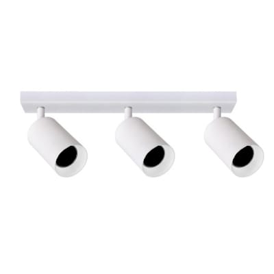 Aplique Porta Ampolleta GU10 de 3 Focos Blanco