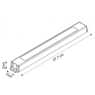 Fuente de Poder 12V 2,5A 30W IP67 Delgada