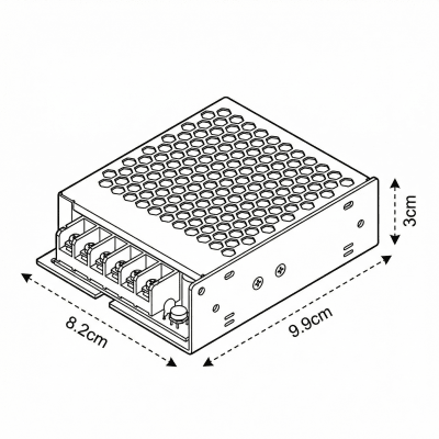 Fuente de Poder Mean Well 5V 10A 50W