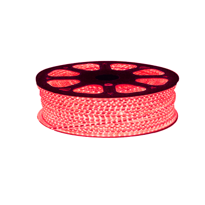 Cinta Led 220V Delgada Rojo 120Led/m 2835 IP68 Exterior 100mt (kn)