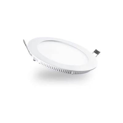 Panel Led 24W Embutido Redondo 5500K Luz Fría wd1