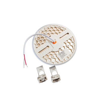 Panel Led 18W Redondo Embutido Libre Calado 3000K Luz Cálida