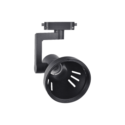 Foco Para Riel Monofásico E27 Par30 Negro Uso Comercial1