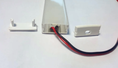 Perfil Aluminio Difusor 2310 2mt Sobreponer (vm)