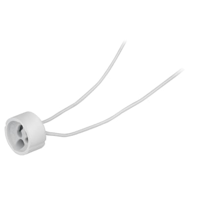 Soporte Porta Lampara Gu10 Cerámica