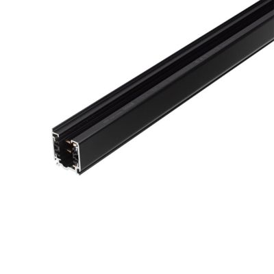 Riel Energizado Trifásico 220V 2mt Negro