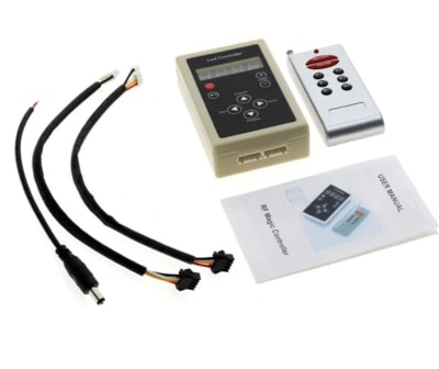 Control Remoto RF Cinta Led Digital 12V 133 secuencias (lc)1
