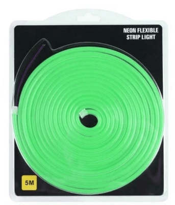 Neón Led 24V 6W/m Verde blíster (zh)1