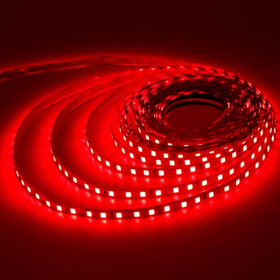 Cinta Led 24V 2835 20W/m IP20 240Led/m Rojo 5m (230914)