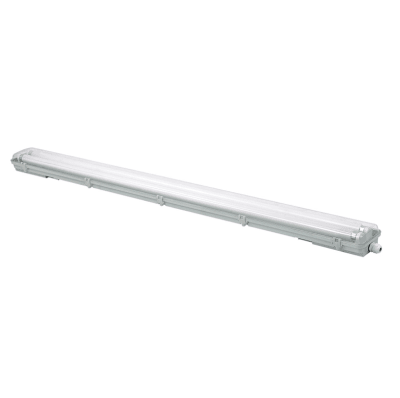 Canoa Estanco 60cm para 2 tubos led IP65 (Sin Tubos)