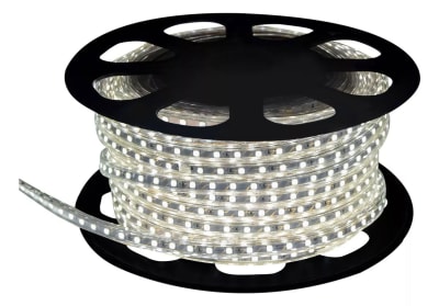 Cinta Led 220V 5050 8W/m IP68 60led/m 6000K Fría 50mt