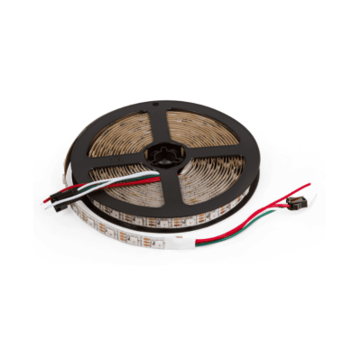 Cinta Led 12V 5050 Digital MT16703 4pin IP20 60Led/m RGB 5mt (kn)1