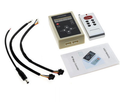 Control Remoto RF Cinta Led Digital 12V 133 secuencias