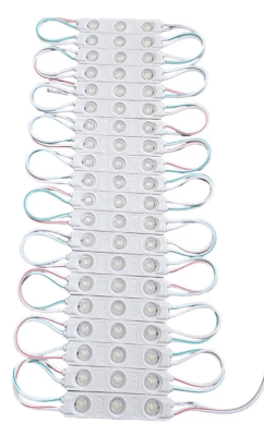 Tira de 20 Módulos Led 12V 1,2W 6500K Luz Fría (wt)1