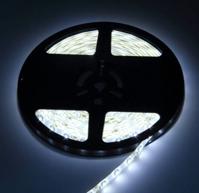 Cinta Led 12V 2835 14,4W/m IP65 60led/m 6500K Luz Fría 5mt