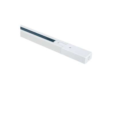 Riel Energizado Monofásico 220V 1 Metro Blanco Profesional1