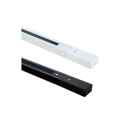 Riel Energizado Monofásico 220V 1 Metro Negro Profesional (kn)