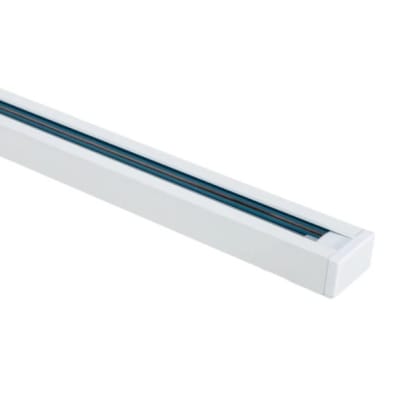Riel Energizado Monofásico 220V 1 Metro Blanco Profesional
