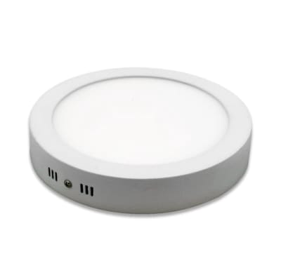 Panel Led 18W Redondo Sobrepuesto 6500K Luz Fría