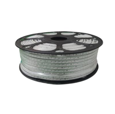 Cinta Led 220V Delgada Naranjo 120Led/m 2835 IP68 Exterior 100mt1