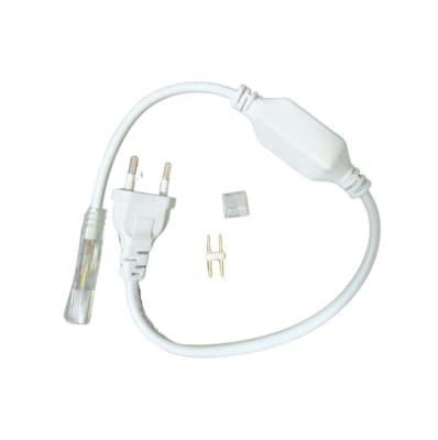 Adaptador para Cinta Led 220V Neón o Delgada 2 Pin 6mm (kn)1