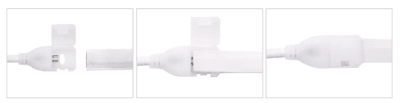 Adaptador para Cinta Led 220V Pin 8mm Broche