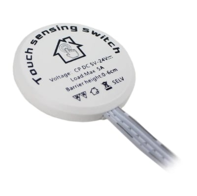 Sensor Touch Oculto 12-24V 5A tras Panel hasta 10mm