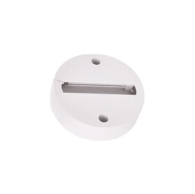 Base Sobreponer Foco Riel 1F Blanco Redondo