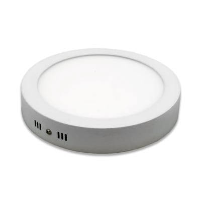 Panel Led 24W Redondo Sobreponer 3000K Luz Cálida