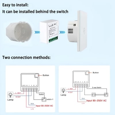 Mini Smart Switch WiFi 16A Sparkle