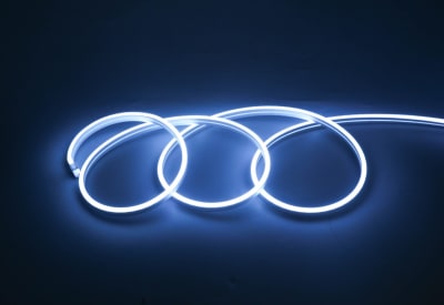 Neón Led 12V 5W/m 5mt Celeste Azul Hielo Blíster (wt)