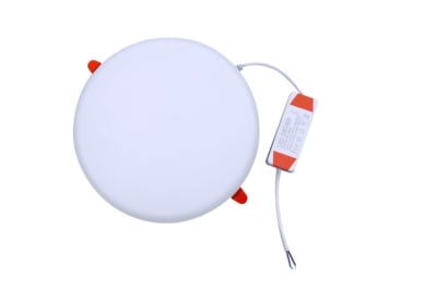 Panel 18W Redondo Embutir Libre Calado 5500K Luz Fría1