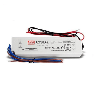 Driver Led Mean Well 24V 2.5A 60W LPV-60-24