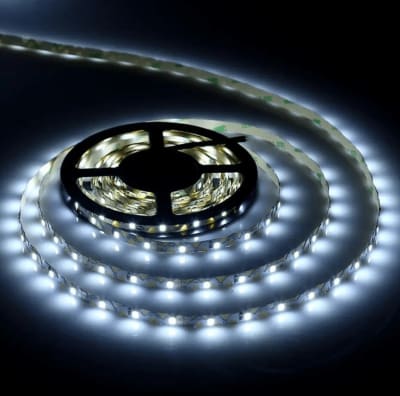Cinta 12V 2835 12W/m 120Led/m IP20 ZigZag 6000K Fría 5mt