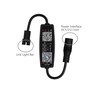 Control Manual RF/Bluetooth para Cinta Digital RGB