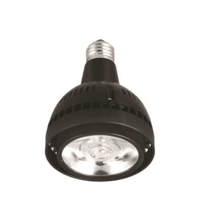 Ampolleta Par30 40W 6500K Luz Fría E27 Negro V-PAR30-1326S