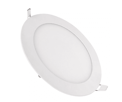 Panel Led 12w Redondo Embutido 170/13mm 3000K Luz Cálida Pro (kn)
