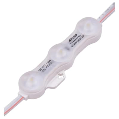 100 Módulos 12V 1,2W 6500K Luz Fría desing Korea Samsung