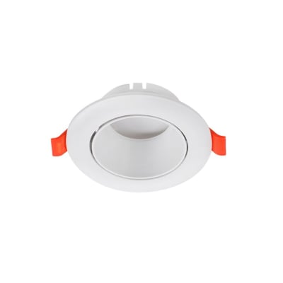 Foco Spot Porta GU10 Eco Blanco Embutido Redondo