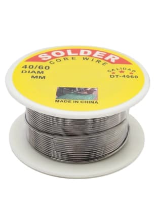 Soldadura Estaño 40/60 1mm con Pasta Especial Cinta Led