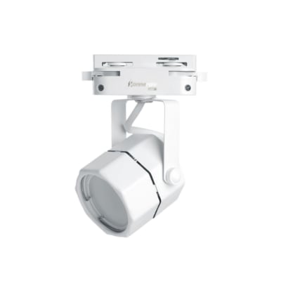 Foco Riel Monofásico para GU10 Blanco Hexagonal Naira (kn)1