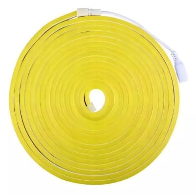 Neón Led 12V 6W/m Amarillo 5mt blíster (wt)1
