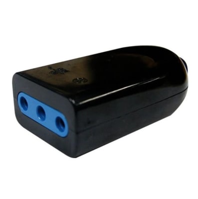 Enchufe Hembra 2p+T 10a 250v Negro SEC