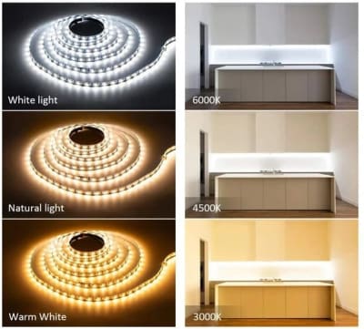 Cinta Led 24V 2835 20W/m IP20 240Led/m Eco 3000K Luz Cálida 5mt (wt)