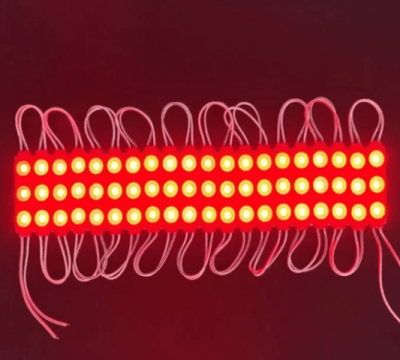 Tira 20 Módulos Led 12V 1,5W Rojo (zh)
