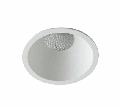 Soporte GU10 Redondo Embutido Direccionable