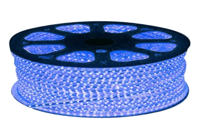 Cinta Led 220V Delgada Azul 120Led/m 2835 IP68 Exterior 100mt (wt)
