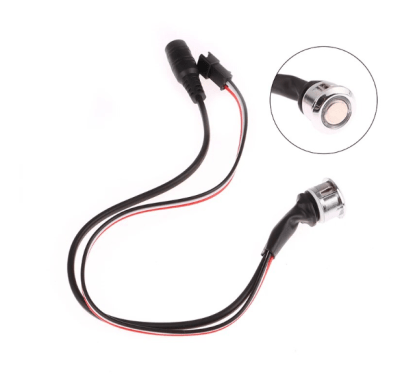 Botón Touch Dimmer 5-12 3A Plata para embutir con Pulg